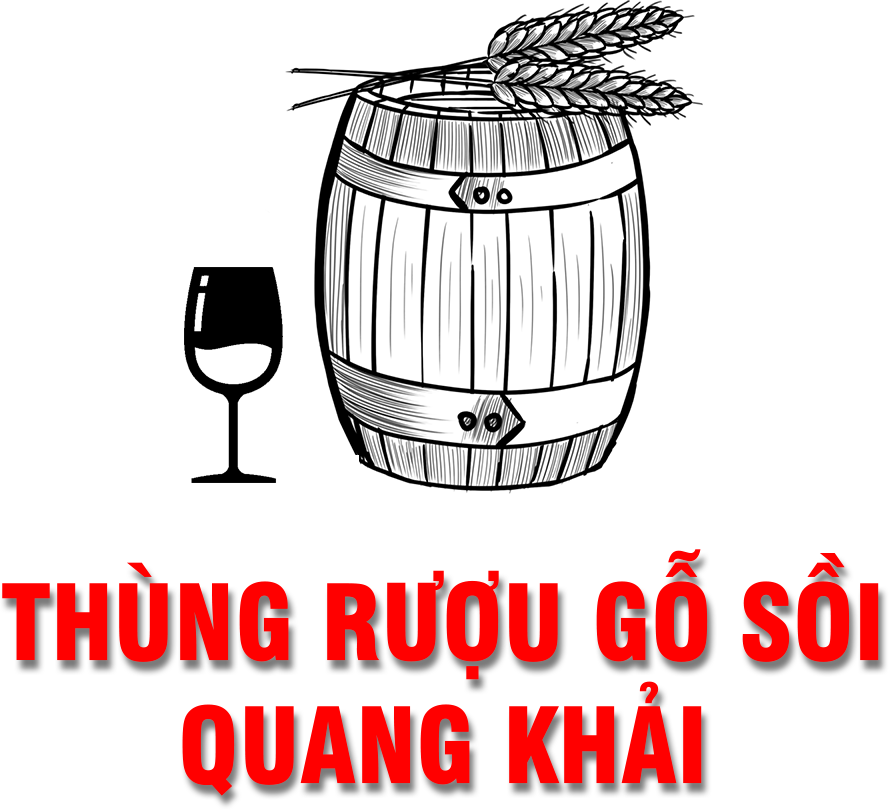 Thùng Rượu Gỗ Sồi Quang Khải